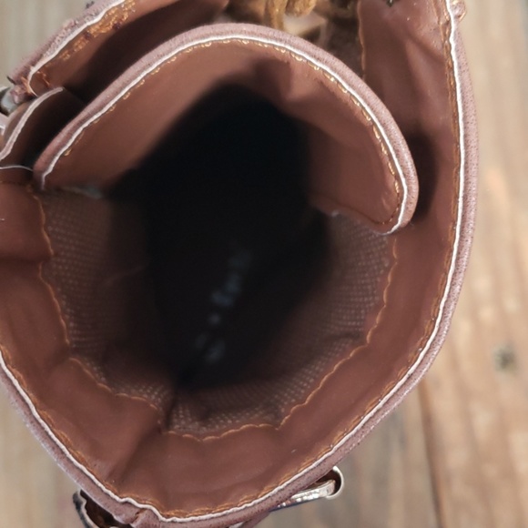 Children Combat boot with gold Zipper - Picture 5 of 6